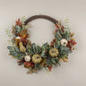 Pumpkin, Eucalyptus & Berries 32” Twig Wreath