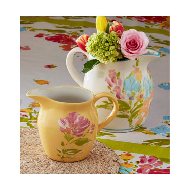 tag - Bloom & Blossom Pitcher Small YellowEarthenware Spring