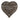 Hampton Nautical - Cast Iron Heart Shaped Trivet 7"