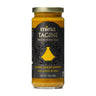 A jar of Mina Tagine Classic Ginger Saffron Simmer Sauce with turmeric and lemon, 12 oz size.