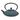 Teal cast iron teapot with textured surface and black handle on a white background