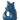 Petrole Blue Gluggle Jug