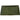 Medium rectangular hand-made ceramic tray featuring pine green inlay Taj design.