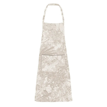 grey white apron plant leaves