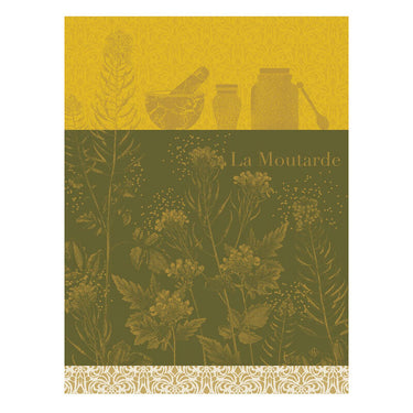Moutarde En Fleurs Tea Towel