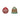 Hand-Painted Stoneware Salt/Pepper Shakers, Set of 2 ©