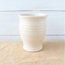 Drift white utensil holder