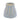 HomArt Margot Vase - Scallop - Matte Blue