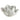 HomArt - Lotus Tea Light Holder - White