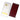 10" Burgundy Red Taper Candles | Set of 2